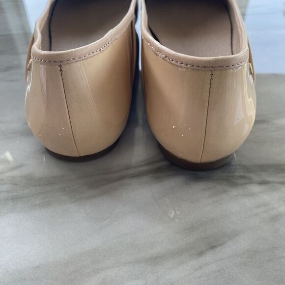 UGG Antora Nude Patent Slip On Ballet Flat Shoe Size 9.5 NWOB - Picture 6 of 8
